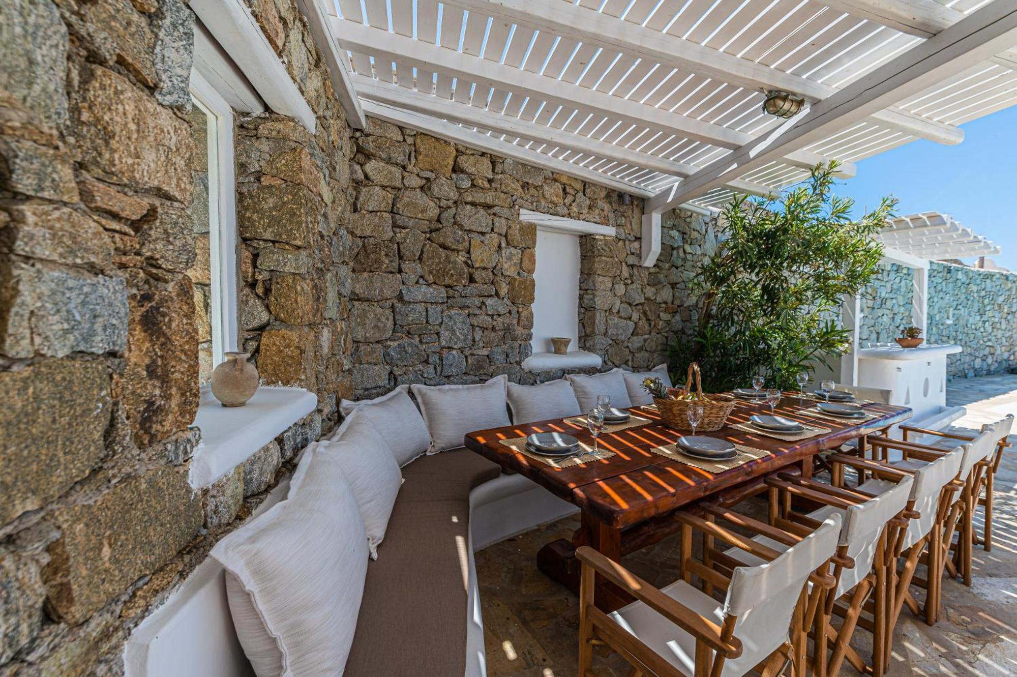 9 Muses Villas Mykonos Ornós Rom bilde