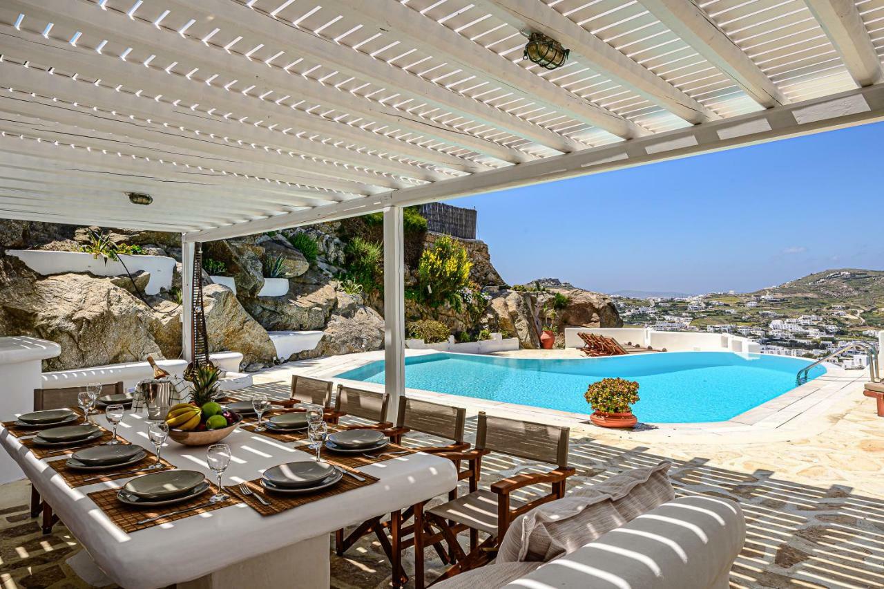 9 Muses Villas Mykonos Ornós Eksteriør bilde
